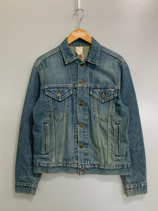 【中古品】【メンズ】 CARHARTT カーハート 90S DENIM JACKET 90年代 デニムジャケット メンズ アウター ヴィンテージ Gジャン 146-260621-hu-02-min カラー：インディゴ 万代Net店