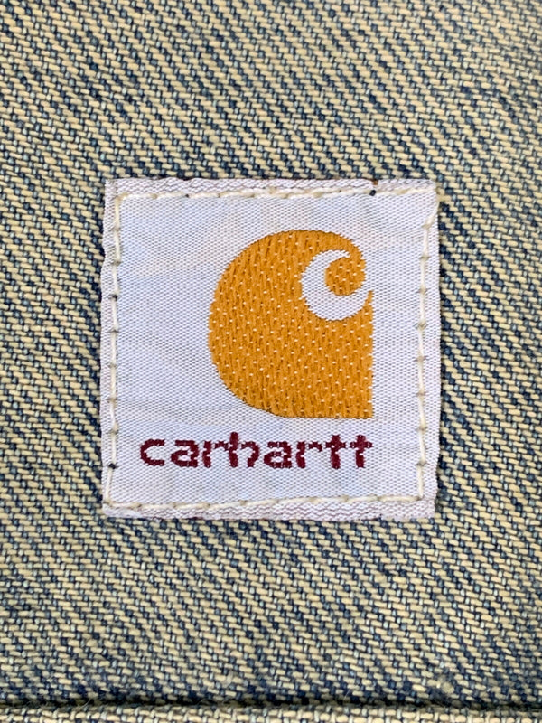 【中古品】【メンズ】 CARHARTT カーハート 90S DENIM JACKET 90年代 デニムジャケット メンズ アウター ヴィンテージ Gジャン 146-260621-hu-02-min カラー：インディゴ 万代Net店