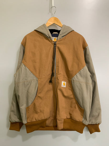 【中古品】【メンズ】 CARHARTT カーハート ツギハギ ACTIVE JACKET アクティブ ジャケット メンズ アウター 146-260621-hu-17-min カラー：ブラウン系 万代Net店