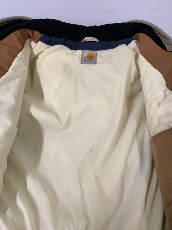 【中古品】【メンズ】 CARHARTT カーハート ツギハギ ACTIVE JACKET アクティブ ジャケット メンズ アウター 146-260621-hu-17-min カラー：ブラウン系 万代Net店