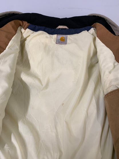 【中古品】【メンズ】 CARHARTT カーハート ツギハギ ACTIVE JACKET アクティブ ジャケット メンズ アウター 146-260621-hu-17-min カラー：ブラウン系 万代Net店