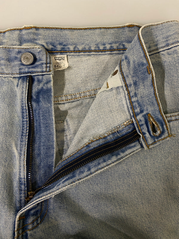 【現状渡し品】【メンズ】 LEVI'S リーバイス 560 DENIM PANTS USA製 デニムパンツ ボトムス 157-260623-yn-24-min サイズ：W33 L32 カラー：ライトインディゴ 万代Net店