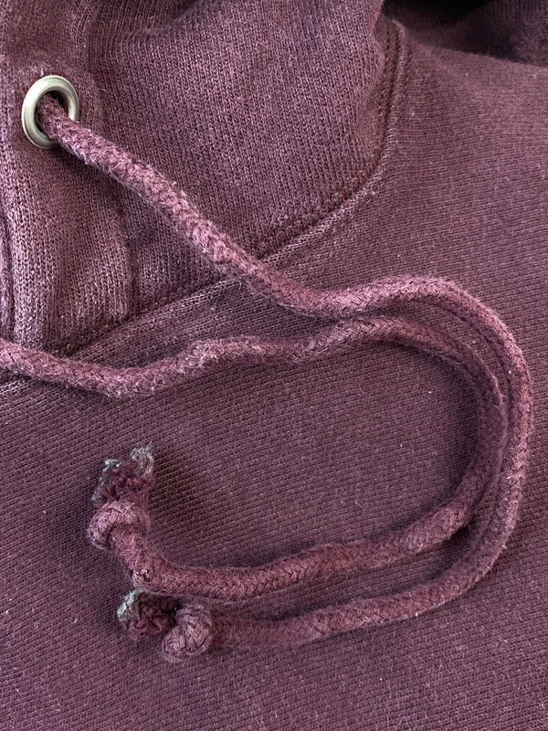 【中古品】【メンズ】 CHAMPION チャンピオン REVERSE WEAVE HOODIE リバースウィーブ フーディ スウェット パーカー 長袖 ロングスリーブ 148-260724-hu-14-min サイズ：L カラー：ボルドー系 万代Net店