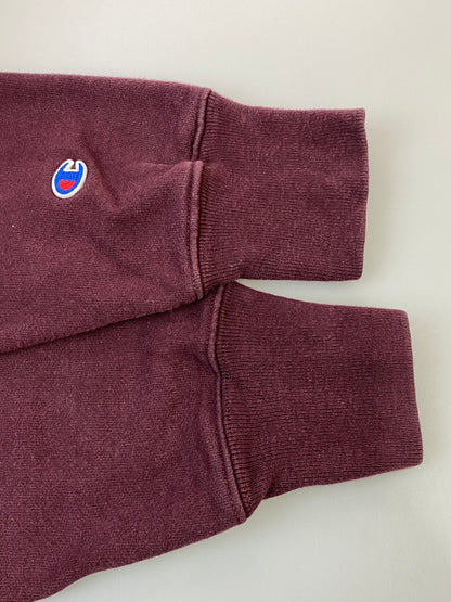 【中古品】【メンズ】 CHAMPION チャンピオン REVERSE WEAVE HOODIE リバースウィーブ フーディ スウェット パーカー 長袖 ロングスリーブ 148-260724-hu-14-min サイズ：L カラー：ボルドー系 万代Net店