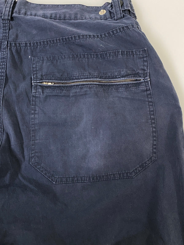 【現状渡し品】【メンズ】 OLD STUSSY オールドステューシー 90-00's CARGO PANTS 90年代 カーゴパンツ ボトムス 153-260623-yn-21-min サイズ：36 カラー：ネイビー 万代Net店