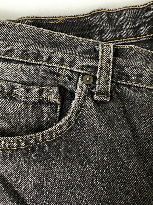 【現状渡し品】【メンズ】 LEVI'S リーバイス 90's 501 BLACK DENIM PANTS 90年代 ブラックデニムパンツ ボトムス 157-260623-yn-20-min サイズ：W34 L32 カラー：ブラック 万代Net店