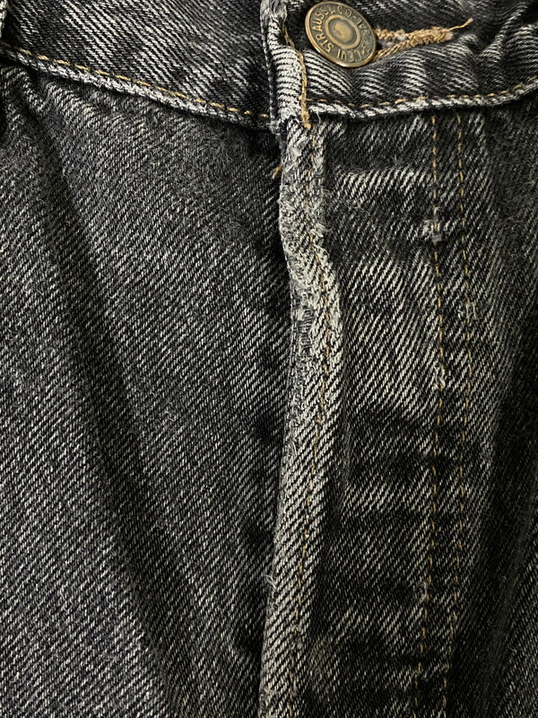 【現状渡し品】【メンズ】 LEVI'S リーバイス 90's 501 BLACK DENIM PANTS 90年代 ブラックデニムパンツ ボトムス 157-260623-yn-20-min サイズ：W34 L32 カラー：ブラック 万代Net店