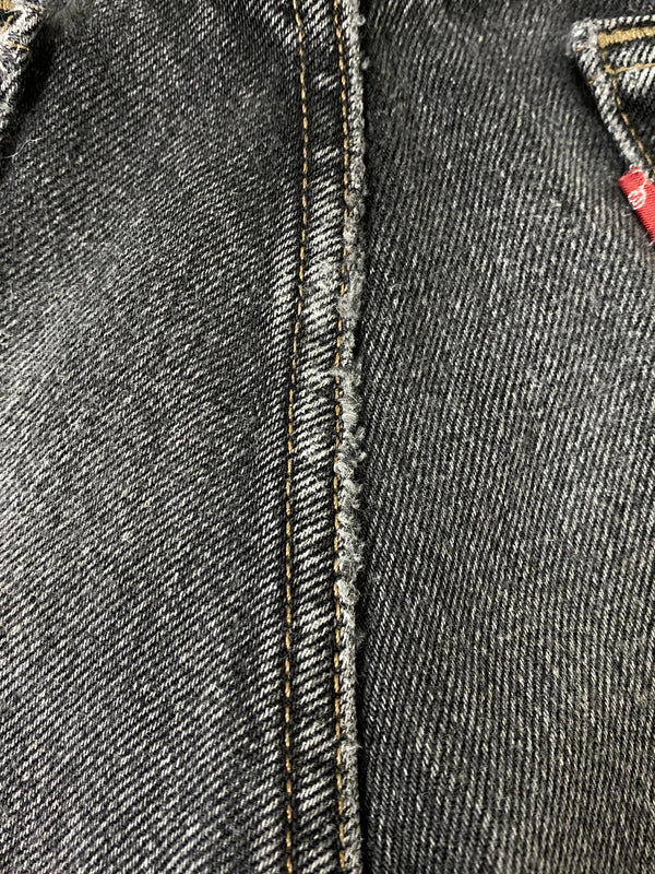【現状渡し品】【メンズ】 LEVI'S リーバイス 90's 501 BLACK DENIM PANTS 90年代 ブラックデニムパンツ ボトムス 157-260623-yn-20-min サイズ：W34 L32 カラー：ブラック 万代Net店
