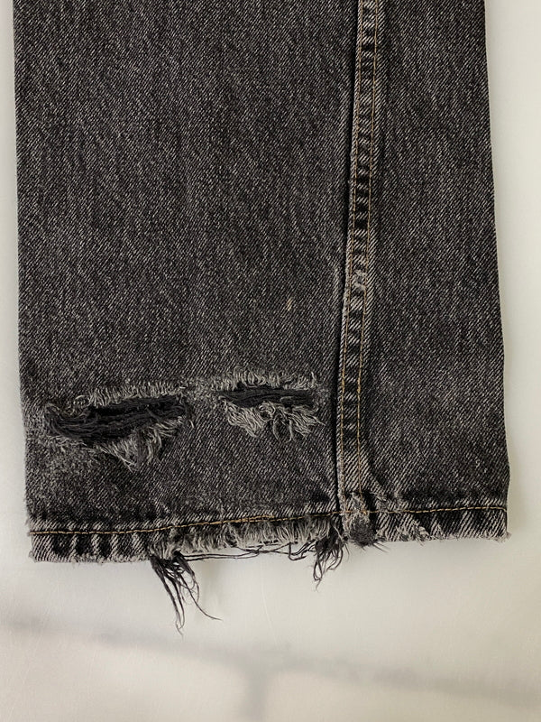 【現状渡し品】【メンズ】 LEVI'S リーバイス 90's 501 BLACK DENIM PANTS 90年代 ブラックデニムパンツ ボトムス 157-260623-yn-20-min サイズ：W34 L32 カラー：ブラック 万代Net店