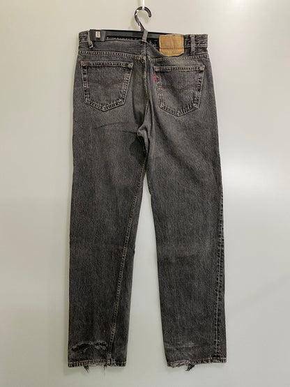 【現状渡し品】【メンズ】 LEVI'S リーバイス 90's 501 BLACK DENIM PANTS 90年代 ブラックデニムパンツ ボトムス 157-260623-yn-20-min サイズ：W34 L32 カラー：ブラック 万代Net店