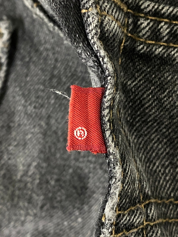 【現状渡し品】【メンズ】 LEVI'S リーバイス 90's 501 BLACK DENIM PANTS 90年代 ブラックデニムパンツ ボトムス 157-260623-yn-20-min サイズ：W34 L32 カラー：ブラック 万代Net店