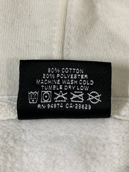 【現状渡し品】【メンズ】 STUSSY ステューシー SEROTONIN APPLIQUE HOODIE セロトニン アップリケ フーディ メンズ パーカー プルオーバー 142-260621-hu-31-min サイズ：XL カラー：ホワイト 万代Net店
