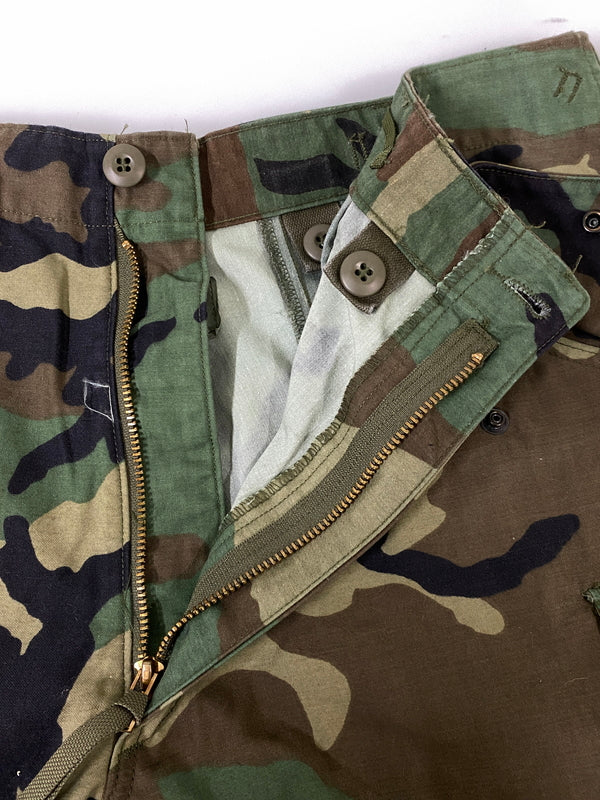 【中古品】【メンズ】 U.S.ARMY アメリカ陸軍 80's CARGO PANTS 80年代 カーゴパンツ ボトムス 157-260623-yn-22-min サイズ：MEDIUM-SHORT カラー：カモフラージュ 万代Net店