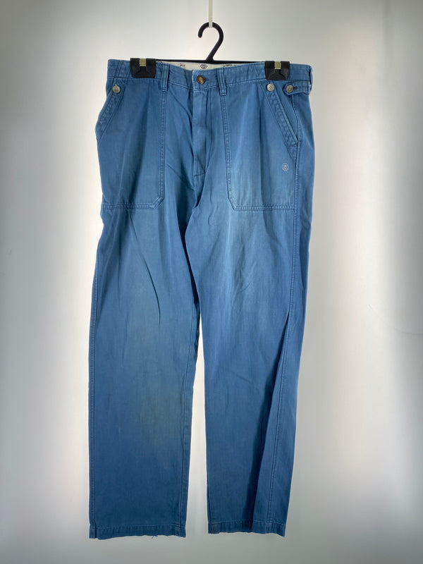 【現状渡し品】【メンズ】 STUSSY ステューシー × DICKIES PAINTER PANTS ディッキーズ ペインターパンツ ボトムス 153-260626-yn-27-min サイズ：表記不明 下記参照 カラー：ブルー系 万代Net店