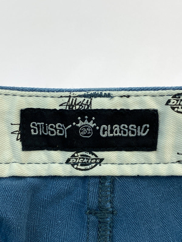 【現状渡し品】【メンズ】 STUSSY ステューシー × DICKIES PAINTER PANTS ディッキーズ ペインターパンツ ボトムス 153-260626-yn-27-min サイズ：表記不明 下記参照 カラー：ブルー系 万代Net店