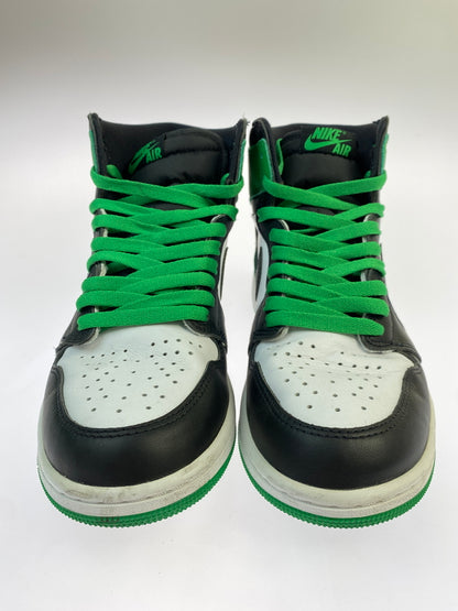 【中古品】【メンズ】 NIKE ナイキ AIR JORDAN 1 RETRO HIGH OG "CELTICS BLACK AND LUCK エアジョーダン 1 レトロ ハイ OG DZ5485-031 靴 シューズ スニーカー 160-260624-hu-02-min サイズ：26.5cm US8.5 カラー：ブラック/グリーン/ホワイト 万代Net店
