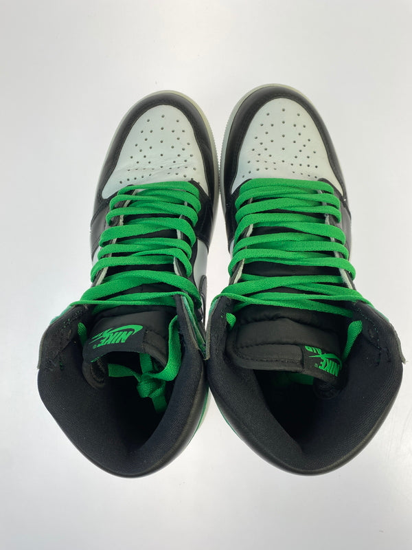 【中古品】【メンズ】 NIKE ナイキ AIR JORDAN 1 RETRO HIGH OG "CELTICS BLACK AND LUCK エアジョーダン 1 レトロ ハイ OG DZ5485-031 靴 シューズ スニーカー 160-260624-hu-02-min サイズ：26.5cm US8.5 カラー：ブラック/グリーン/ホワイト 万代Net店