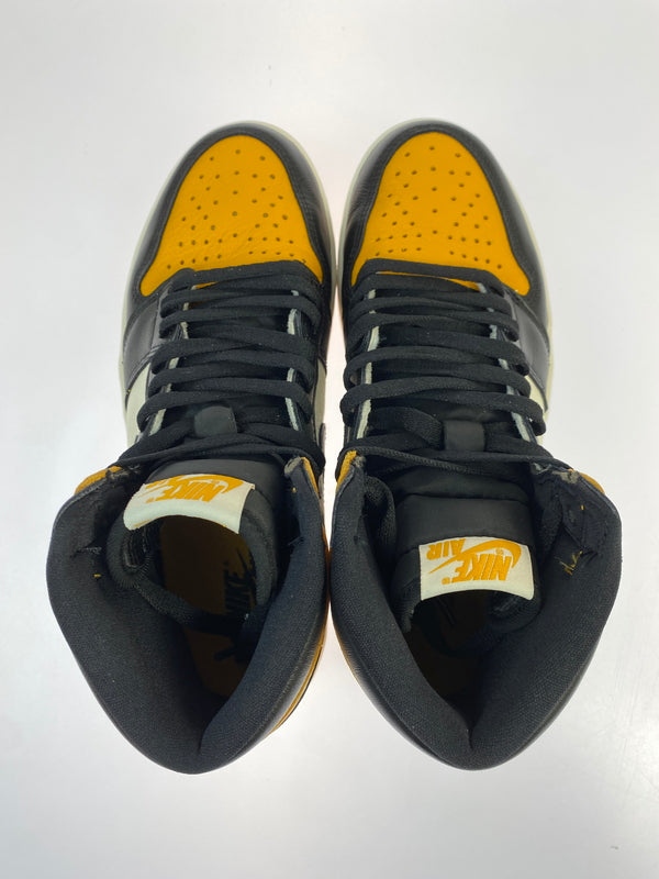 【中古品】【メンズ】 NIKE ナイキ AIR JORDAN 1 RETRO HIGH OG "TAXI" エアジョーダン1 レトロ ハイ OG タクシー 555088-711 靴 スニーカー シューズ 160-260624-hu-04-min サイズ：26.0 US8 カラー：タクシーイエロー 万代Net店