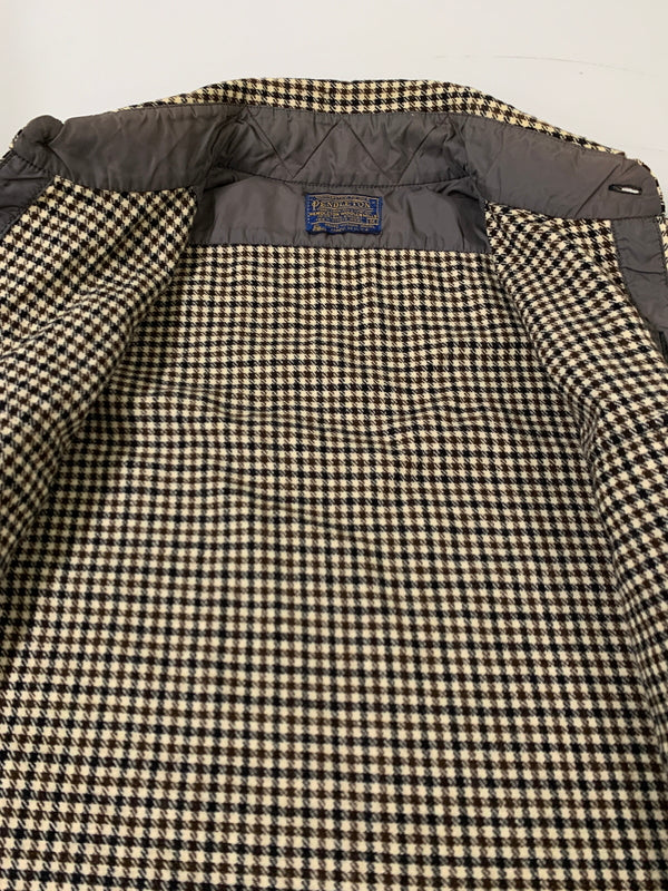 【現状渡し品】【メンズ】 PENDLETON ペンドルトン 70S USA製 WOOL LS CHECK SHIRT 70年代 USA製 アメリカ製 ウール 長袖 チェックシャツ メンズ トップス ヴィンテージ 144-260621-hu-18-min サイズ：M カラー：ブラウン/ブラック（チェック） 万代Net店