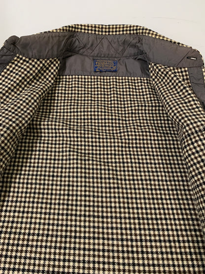 【現状渡し品】【メンズ】 PENDLETON ペンドルトン 70S USA製 WOOL LS CHECK SHIRT 70年代 USA製 アメリカ製 ウール 長袖 チェックシャツ メンズ トップス ヴィンテージ 144-260621-hu-18-min サイズ：M カラー：ブラウン/ブラック（チェック） 万代Net店