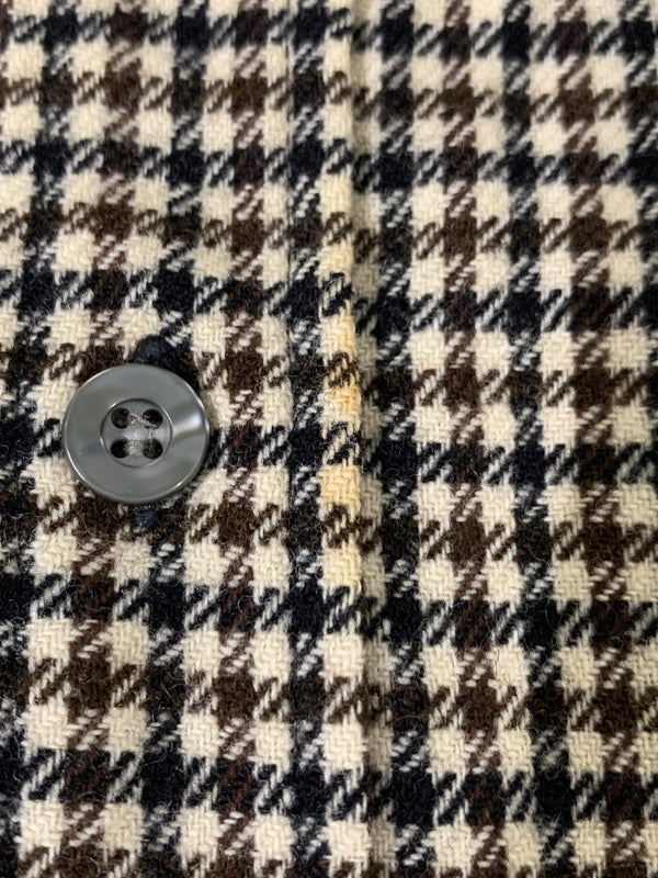 【現状渡し品】【メンズ】 PENDLETON ペンドルトン 70S USA製 WOOL LS CHECK SHIRT 70年代 USA製 アメリカ製 ウール 長袖 チェックシャツ メンズ トップス ヴィンテージ 144-260621-hu-18-min サイズ：M カラー：ブラウン/ブラック（チェック） 万代Net店