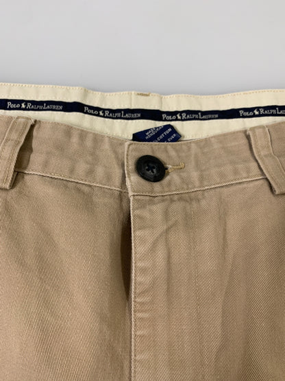 【現状渡し品】【メンズ】 POLO RALPH LAUREN ポロ ラルフローレン ANDREW PANTS アンドリュー パンツ メンズ ボトムス チノパンツ 157-260621-hu-27-min サイズ：38×30 カラー：ベージュ 万代Net店