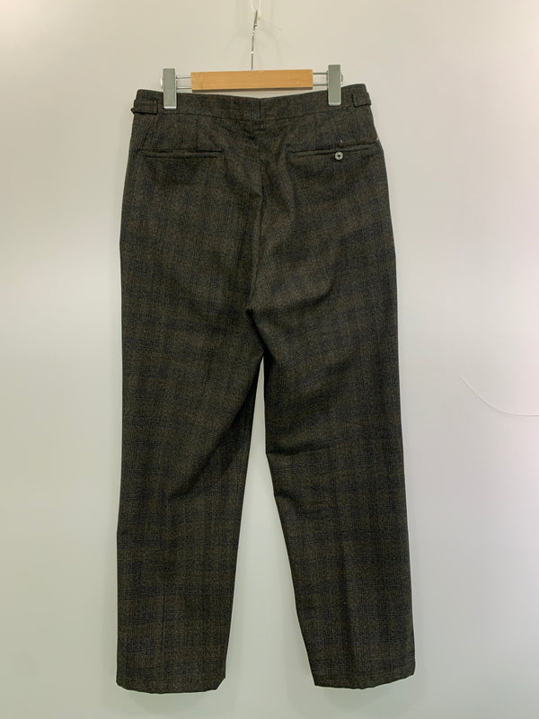 【中古品】【メンズ】 USED LIGHTNING ZIP SLACKS PANTS ライトニング ジップ スラックス パンツ メンズ ボトムス 157-260625-hu-26-min カラー：グレー/ブラウン系（チェック） 万代Net店