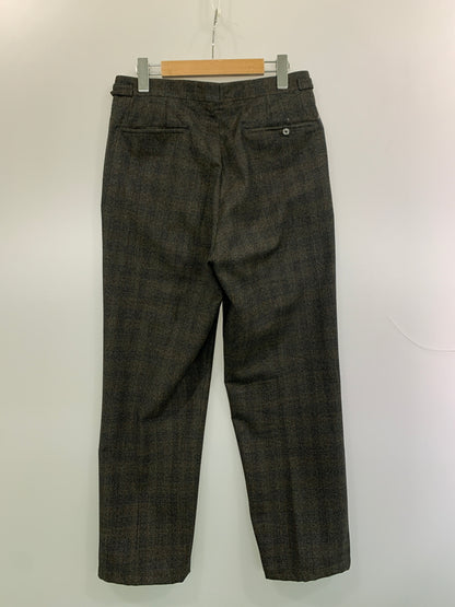 【中古品】【メンズ】 USED LIGHTNING ZIP SLACKS PANTS ライトニング ジップ スラックス パンツ メンズ ボトムス 157-260625-hu-26-min カラー：グレー/ブラウン系（チェック） 万代Net店