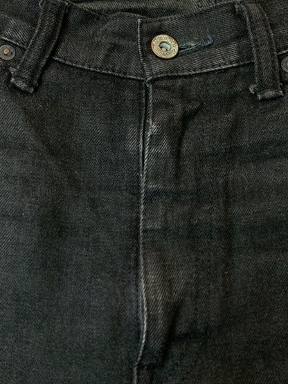 【現状渡し品】【メンズ】 AUBERGE オーベルジュ PHIL MENPU ブラックデニムパンツ メンズボトムス 151-260625-hu-25-min サイズ：42 カラー：ブラック 万代Net店
