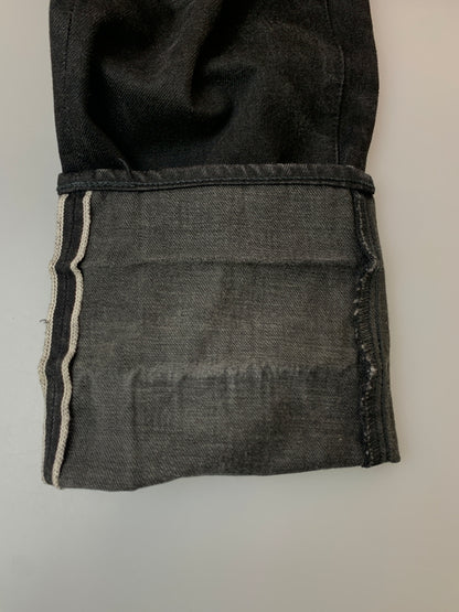 【現状渡し品】【メンズ】 AUBERGE オーベルジュ PHIL MENPU ブラックデニムパンツ メンズボトムス 151-260625-hu-25-min サイズ：42 カラー：ブラック 万代Net店