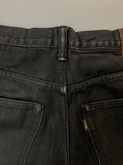 【現状渡し品】【メンズ】 AUBERGE オーベルジュ PHIL MENPU ブラックデニムパンツ メンズボトムス 151-260625-hu-25-min サイズ：42 カラー：ブラック 万代Net店