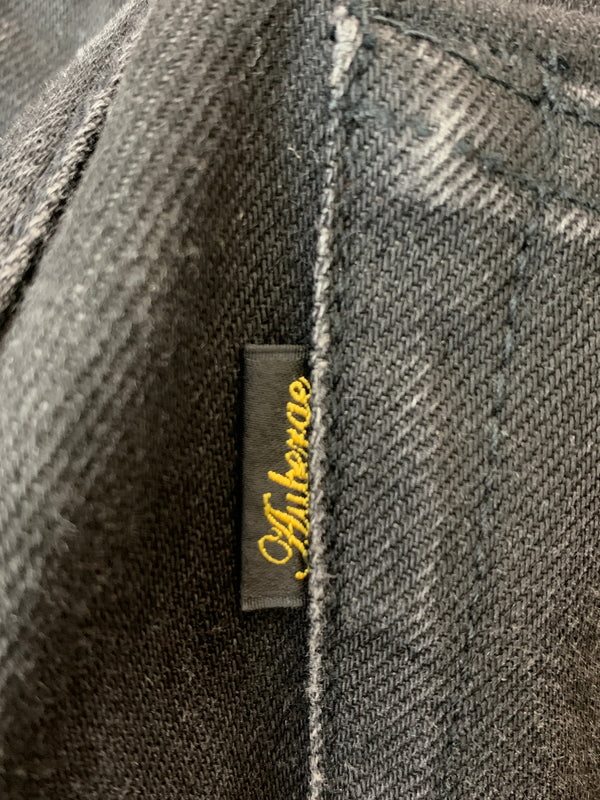 【現状渡し品】【メンズ】 AUBERGE オーベルジュ PHIL MENPU ブラックデニムパンツ メンズボトムス 151-260625-hu-25-min サイズ：42 カラー：ブラック 万代Net店