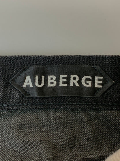 【現状渡し品】【メンズ】 AUBERGE オーベルジュ PHIL MENPU ブラックデニムパンツ メンズボトムス 151-260625-hu-25-min サイズ：42 カラー：ブラック 万代Net店