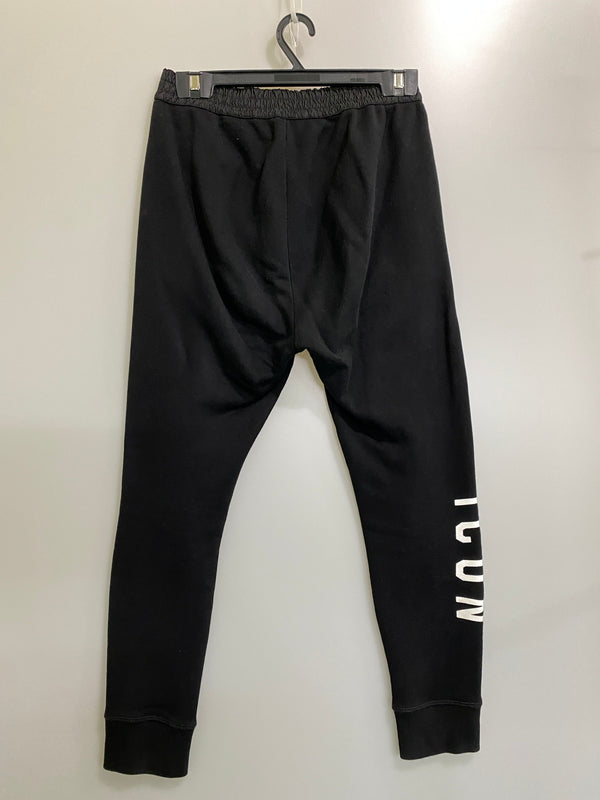 【中古品】【メンズ】 DSQUARED2 ディースクエアード SWEAT PANTS S79KA0002 S25042 スウェットパンツ ボトムス 152-260623-yn-19-min サイズ：XS カラー：ブラック 万代Net店
