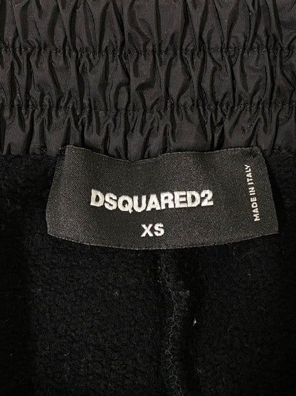 【中古品】【メンズ】 DSQUARED2 ディースクエアード SWEAT PANTS S79KA0002 S25042 スウェットパンツ ボトムス 152-260623-yn-19-min サイズ：XS カラー：ブラック 万代Net店