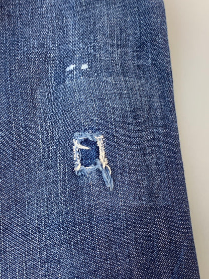 【中古品】【メンズ】 DSQUARED2 ディースクエアード L/S DENIM SHIRT S74DM0507 ロングスリーブ デニムシャツ 長袖シャツ トップス 141-260623-yn-28-min サイズ：42 カラー：インディゴ 万代Net店