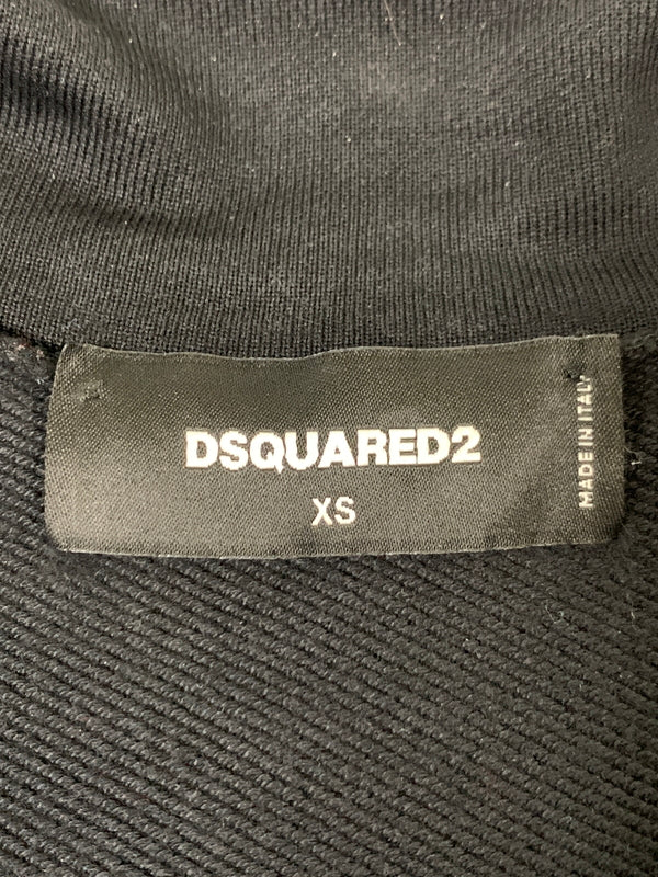 【中古品】【メンズ】 DSQUARED2 ディースクエアード TRACK JACKET トラック ジャケット S74HG0106 メンズ ジャージ アウター 141-260621-hu-14-min サイズ：XS カラー：ブラック/レッド 万代Net店