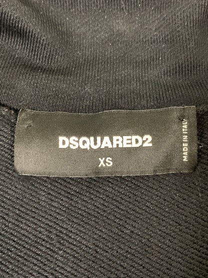 【中古品】【メンズ】 DSQUARED2 ディースクエアード TRACK JACKET トラック ジャケット S74HG0106 メンズ ジャージ アウター 141-260621-hu-14-min サイズ：XS カラー：ブラック/レッド 万代Net店
