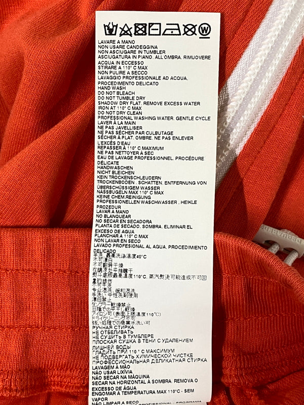 【中古品】【メンズ】 DSQUARED2 ディースクエアード SWEAT PANTS S74KB0625 S24293 サイドジッパー スウェットパンツ ボトムス 152-260623-yn-25-min サイズ：XS カラー：オレンジ 万代Net店
