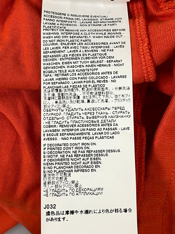 【中古品】【メンズ】 DSQUARED2 ディースクエアード SWEAT PANTS S74KB0625 S24293 サイドジッパー スウェットパンツ ボトムス 152-260623-yn-25-min サイズ：XS カラー：オレンジ 万代Net店