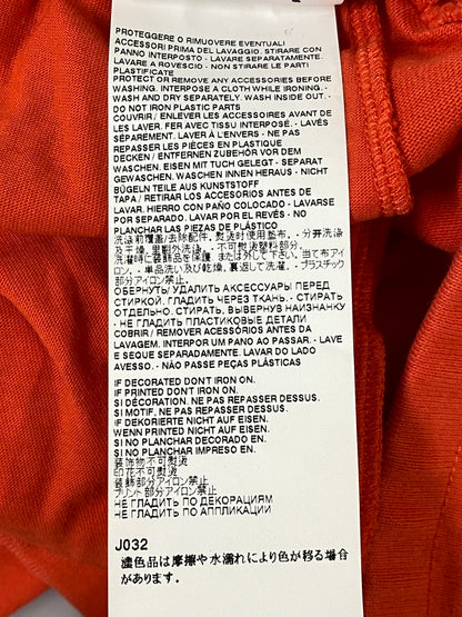 【中古品】【メンズ】 DSQUARED2 ディースクエアード SWEAT PANTS S74KB0625 S24293 サイドジッパー スウェットパンツ ボトムス 152-260623-yn-25-min サイズ：XS カラー：オレンジ 万代Net店