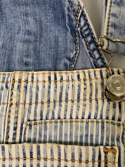 【現状渡し品】【メンズ】 DSQUARED2 S74FP0032 22SS パッチワークデニムオーバーオール メンズ サロペット オールインワン 152-260621-hu-20-min サイズ：42 カラー：インディゴ 万代Net店