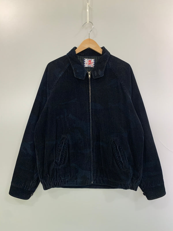 【中古品】【メンズ】 SON OF THE CHEESE サノバチーズ CORDUROY JACKET コーデュロイ ジャケット SC1820-JK03 メンズ アウター 140-260625-hu-18-min サイズ：L カラー：ブルー系（カモ） 万代Net店