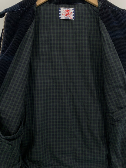 【中古品】【メンズ】 SON OF THE CHEESE サノバチーズ CORDUROY JACKET コーデュロイ ジャケット SC1820-JK03 メンズ アウター 140-260625-hu-18-min サイズ：L カラー：ブルー系（カモ） 万代Net店