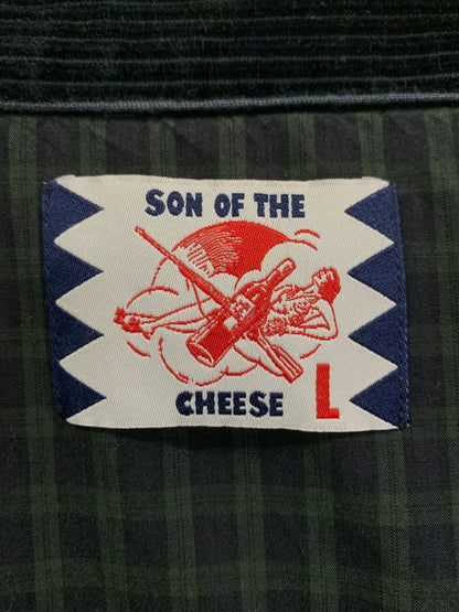 【中古品】【メンズ】 SON OF THE CHEESE サノバチーズ CORDUROY JACKET コーデュロイ ジャケット SC1820-JK03 メンズ アウター 140-260625-hu-18-min サイズ：L カラー：ブルー系（カモ） 万代Net店