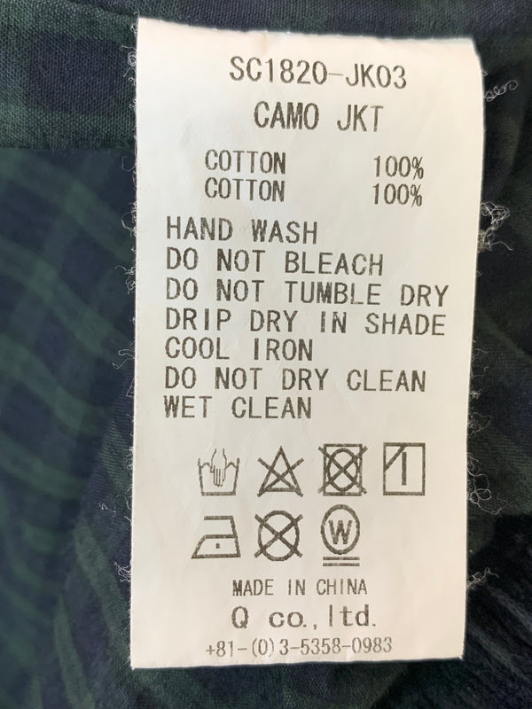 【中古品】【メンズ】 SON OF THE CHEESE サノバチーズ CORDUROY JACKET コーデュロイ ジャケット SC1820-JK03 メンズ アウター 140-260625-hu-18-min サイズ：L カラー：ブルー系（カモ） 万代Net店