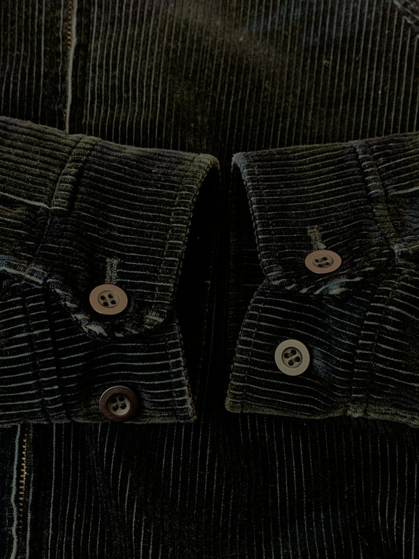 【中古品】【メンズ】 SON OF THE CHEESE サノバチーズ CORDUROY JACKET コーデュロイ ジャケット SC1820-JK03 メンズ アウター 140-260625-hu-18-min サイズ：L カラー：ブルー系（カモ） 万代Net店
