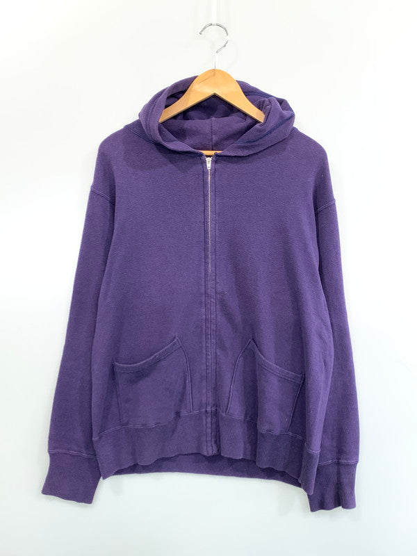 【中古品】【メンズ】 TENDERLOIN テンダーロイン ZIP HOODIE ジップ フーディー パーカー トップス 142-260623-yn-30-min サイズ：SMALL カラー：パープル 万代Net店