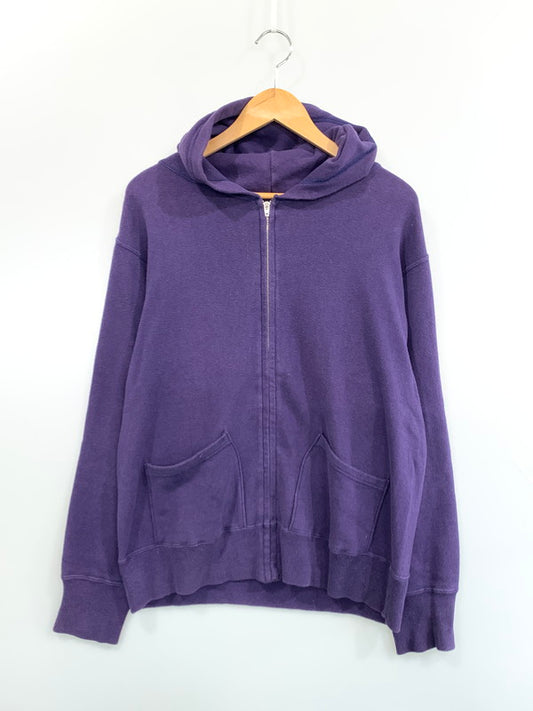 【中古品】【メンズ】 TENDERLOIN テンダーロイン ZIP HOODIE ジップ フーディー パーカー トップス 142-260623-yn-30-min サイズ：SMALL カラー：パープル 万代Net店