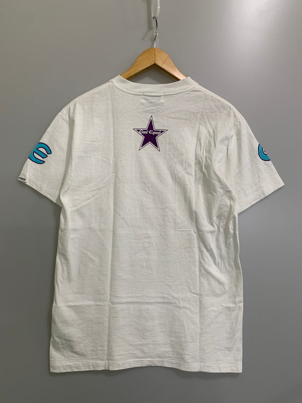 【中古品】【メンズ】 GOODENOUGH グッドイナフ 90S STAR PRINT TEE 90年代 スター プリント ティー メンズ Tシャツ トップス 半袖 ヴィンテージ 142-260621-hu-29-min サイズ：M カラー：ホワイト 万代Net店